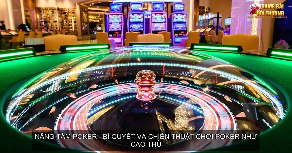 Nâng Tầm Poker - Bí Quyết và Chiến Thuật Chơi Poker Như Cao Thủ 1 Nâng Tầm Poker - Bí Quyết và Chiến Thuật Chơi Poker Như Cao Thủ