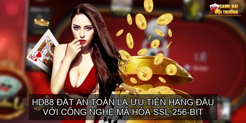 Đánh giá cổng game bài đổi thưởng online nhà cái HD88 2 HD88 đặt an toàn là ưu tiên hàng đầu với công nghệ mã hóa SSL 256-bit