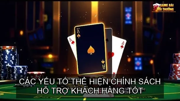 Tiêu chí đánh giá cổng game bài đổi thưởng online uy tín 6 Các yếu tố thể hiện chính sách hỗ trợ khách hàng tốt